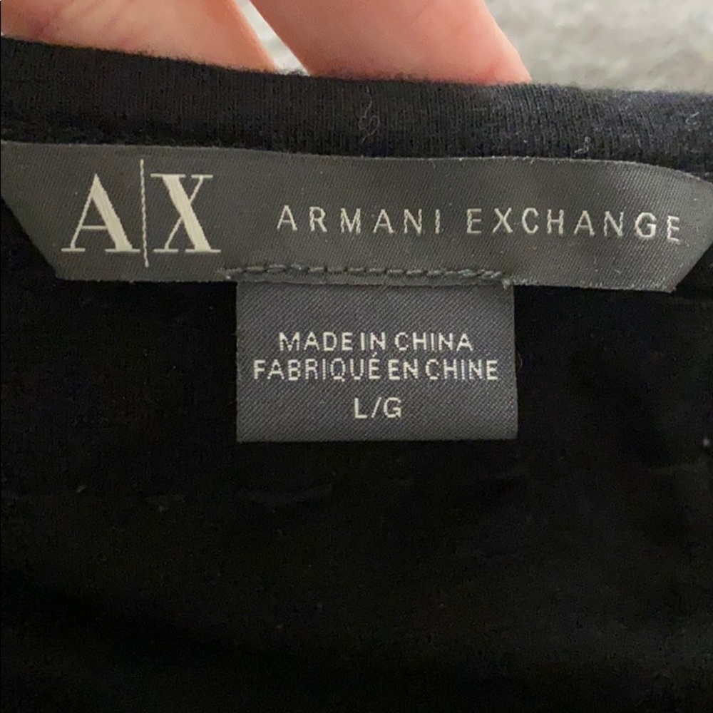Armani Exchange Little Black Dress